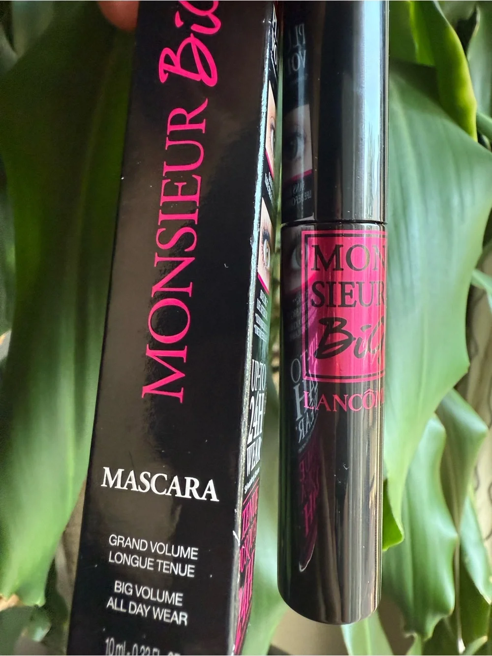 Lancôme Monsieur Big Mascara — Black Tube with Pink Accents